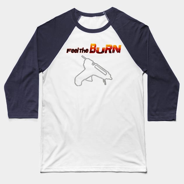 Burn Baseball T-Shirt by Rustic Daisies Marketplace